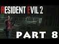 Resident Evil 2 (2019) CLAIRE B Part 8: Raccoon City Sewers (1 of 2)