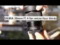 Sigma 30mm f1.4 for GH5 Full Review | m43 Mount | Sample Photo Video