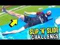 ⚽🌊 SLIP 'N' SLIDE FOOTBALL CHALLENGE ( Calcio Saponato )