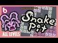 SNAKE PIT | ALL LEVEL SOLUTIONS | A simple but fun classic pixel puzzlegame