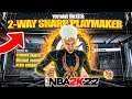 THE DEMIGOD BUILD OF NBA2K22 THIS 2-WAY SLASHING PLAYMAKING SHARPSHOOTER BUILD WILL BREAK 2K22
