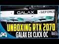 Unboxing RTX 2070 Galax Ex White (1-Click OC) Minha Primeira Placa High-End (Sonho Realizado) 😱