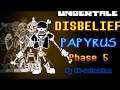 Undertale Disbelief Papyrus Phase 5 Fight (Unofficial) | Undertale FanGame