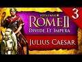 VERCINGETORIX ATTACKS CAESAR! Total War Rome 2: DEI: Julius Caesar Campaign #3