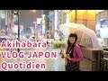 VLOG JAPON #12 Une journée de vie quotidienne : travail au café, lessive, nocturne à Akihabara