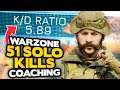 Warzone: 51 Solo Kills World Record FAIL - How to get BETTER at Call of Duty! (Warzone Coaching)