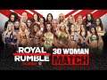 WWE ROYAL RUMBLE 2020 - 30 Woman Royal Rumble Match