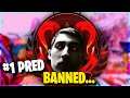 #1 Apex Predator in Apex Legends BANNED FOR CHEATING... *NEW FOOTAGE (IQ Telekinesis BANNED)