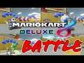 3 Player Local Mario Kart 8 Deluxe gameplay - VS Balloon Battle - Nintendo Switch