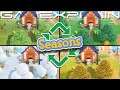 4 Seasons, 1 Island in Animal Crossing: New Horizons (Spring, Summer, Fall, & Winter!)