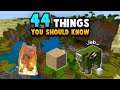 44 Things You NEED To Know About Survival Minecraft