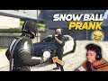 Batuhin ng Snow Ball ang mga PULIS sa GTA 5!! (PRANK) | Billionaire City RP