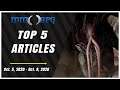 Blizzard Woes, Baldur's Gate Goes (Live) | Top 5 Articles This Week - October 5th - 9th