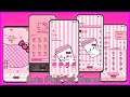 CUTE PINK CAT THEME ANDROID 10 AND 11 EAGLE EYE TUTORIALS OPPO AND REALME