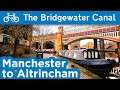 Cycling the Bridgewater Canal from Manchester to Altrincham
