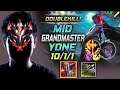 GrandMaster Yone MID vs Sylas - 천상계 미드 요네 템트리 룬 철갑궁 정복자 ヨネ Ёнэ 封魔剑魂 犽凝 - LOL KR 11.16