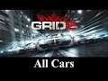GRID 2 Car List