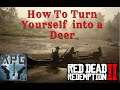How To Turn Yourself Into A Deer On RDR2 Online