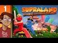 Let's Play Supraland Part 1 - First-Person Metroidvania Puzzle Game with Bonus Creepy Kid