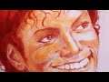 マイケルジャクソン描いてみた       さくら#マイケルジャクソン#MichaelJackson #art #絵#Shorts