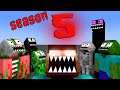 Monster School: SEASON 5 ALL EPISODE - Minecraft Animation