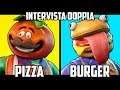 PIZZA vs BURGER : QUAL È IL MIGLIORE? – INTERVISTA DOPPIA *Domande Scomode* Su Fortnite