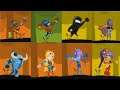 Runbow All 22 Characters Taunt