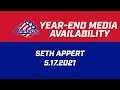 Seth Appert Year-End Media Availability