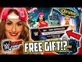 WWE SUPERCARD FREE GIFT FROM THE SUPERCARD TEAM? WHAT IS IT?! NIKKI BELLA WOMEN'S GIANTS UNLEASHED!