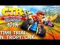 Zagrajmy w Crash Team Racing: Nitro-Fueled PL (101%) BONUS #8  - Time Trial: N. Tropy CNK