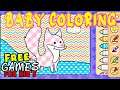 Baby Coloring games for kids with Glow Doodle | Bebi Family Games | Free & Educational for toddlers