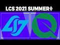 CLG vs FLY - LCS 2021 Summer Split Week 9 Day 3 - Counter Logic Gaming vs FlyQuest
