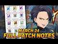COIN SHOP MERLIN CONFIRMED! MASSIVE QoL UPDATES! March 24th FULL Patch Notes!