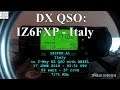 DX QSO: IZ6FXP - Italy