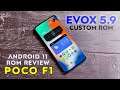 🔥EvoX 5.9 Custom Rom for POCO F1 | EvolutionX v5.9 Immortal Android 11 Rom Review