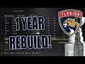 Florida Panthers 1 Year Stanley Cup Rebuild! NHL 21