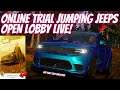 FORZA HORIZON 4-Autumn online trial JUMPING JEEPS-Racing JEEPS off road-OPEN LOBBY LIVE!