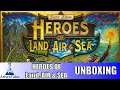 Heroes of Land Air and Sea Board Game Unboxing