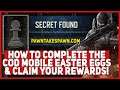 How to complete the COD Mobile Easter Eggs and Redeem Your Codes from Pawn Takes Pawn