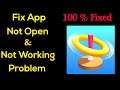 How to Fix Lucky Toss 3d App Not Working Problem Android & Ios - Not Open Problem Solved