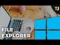 How to Remove Today Yesterday from File Explorer