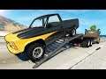 Launching Cars from Diesels During Police Chases! - BeamNG Gameplay & Crashes - Cop Escape