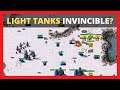 "Light Tanks Invincible? (1vs1) Command and Conquer Red Alert Remastered Online Multiplayer