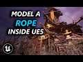 Modeling a Rope inside Unreal Engine 5 using Modeling Tools Plugin