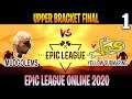 Mudgolems vs YES Game 1 | Bo3 | Upper Bracket Final Epic League | Dota 2 Live