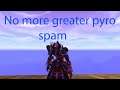 No more greater pyro spam - Fire mage pvp 9.0.1