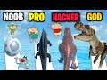 NOOB vs PRO vs HACKER in Dino Run 3d with Shinchan Oggy and Jack