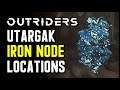 Outriders: Utargak - All Iron Node Locations