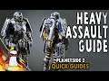 Planetside 2 - Heavy Assault Quick Class / Loadout Guide for New Players 2019