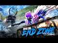 PUBGM - Intense fight in end zone! 1v4 o wot?
